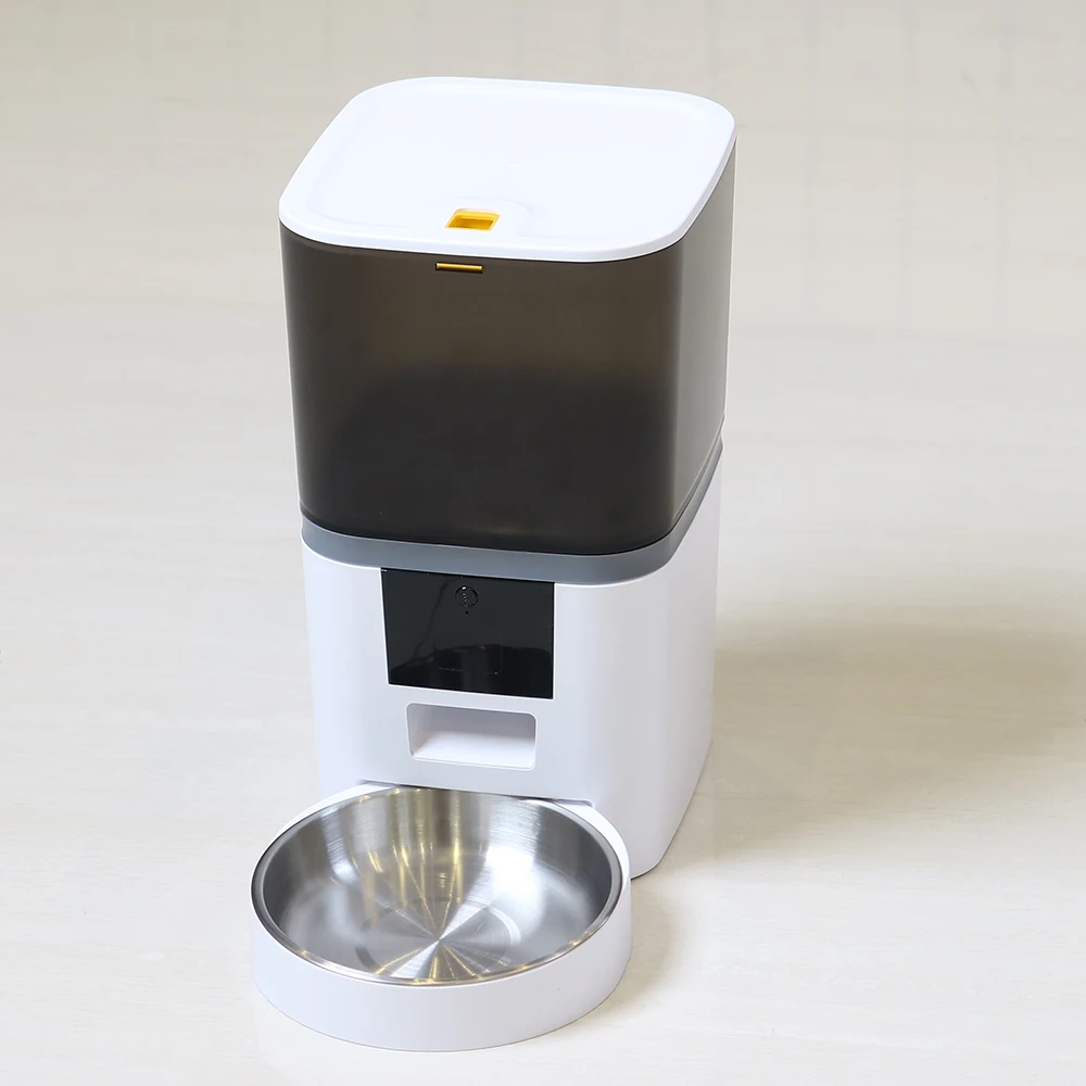 

2022 Pet Products Dog Cat Small Animal Smart Food Dispenser Automatic Auto Pet Feeder For Dry Food