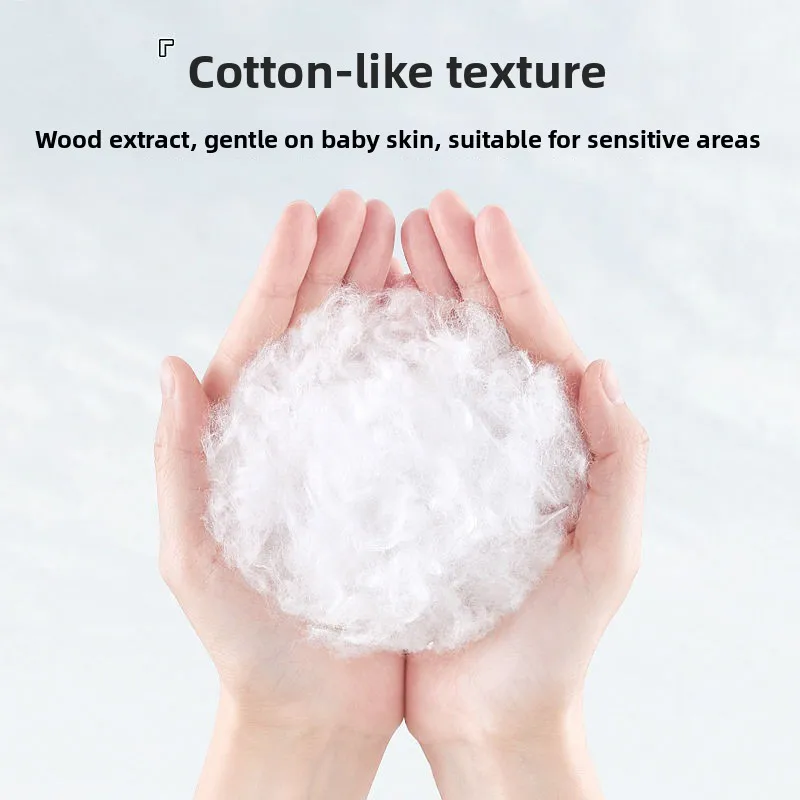 مناشف وجه سميكة من القطن الخالص يمكن التخلص منها، نوع درج معلق، مناشف ناعمة لتنظيف الوجه، حجم الاقتصاد العائلي