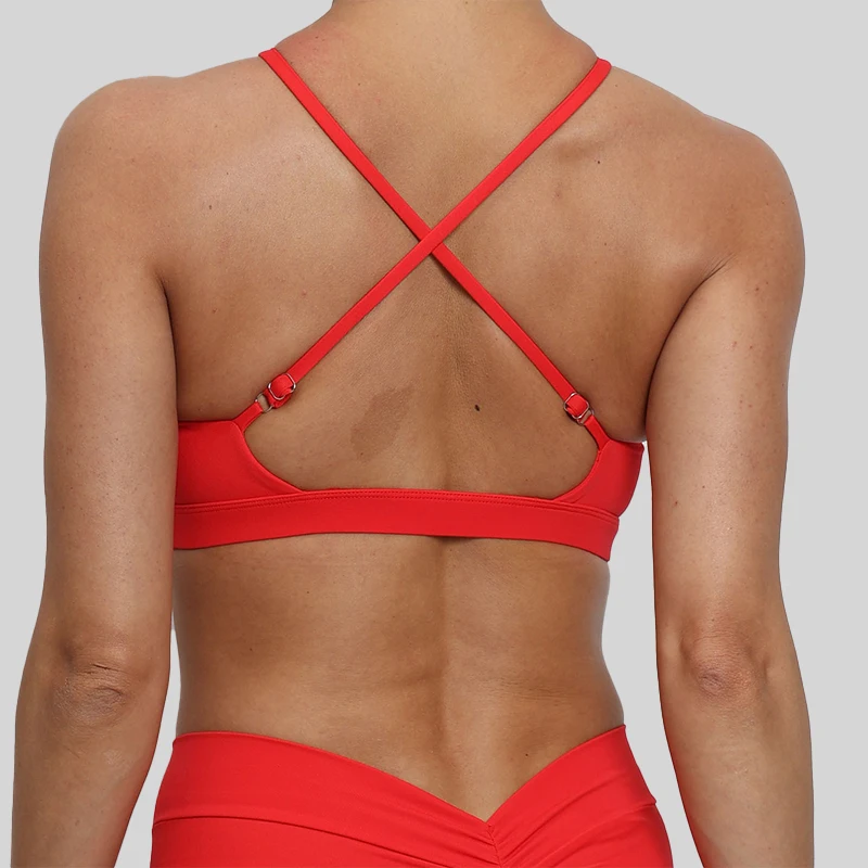 Ctenkevet Sexy Sports Bra Workout Brasier Running Breathable Fitness Underwear Female Quick-Dry Yoga Clothes Gym Top Woman image 3