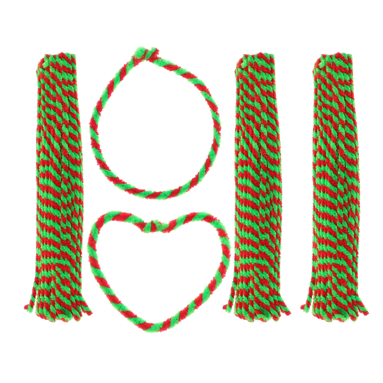 

150Pcs DIY Christmas Rod Educational Craft Sticks Bendable Bars Handmade Supplies Xmas Festival Xmas Stick