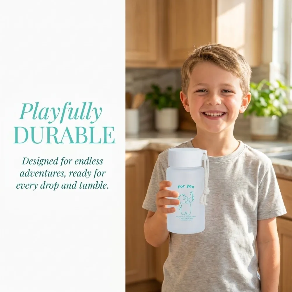 Colorful Anti-drop Water Cup Portable Handheld Korean-style Mug Plastic Leak-proof Portable Handheld Cup Picnics