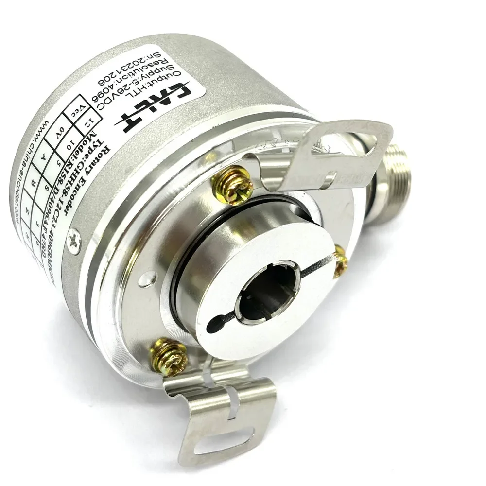 NEW RI58-D/4096AF 47RD 代替中空軸インクリメンタルロータリーエンコーダ GHH58-12C23-4096BMK526 5-26v 4096ppr
