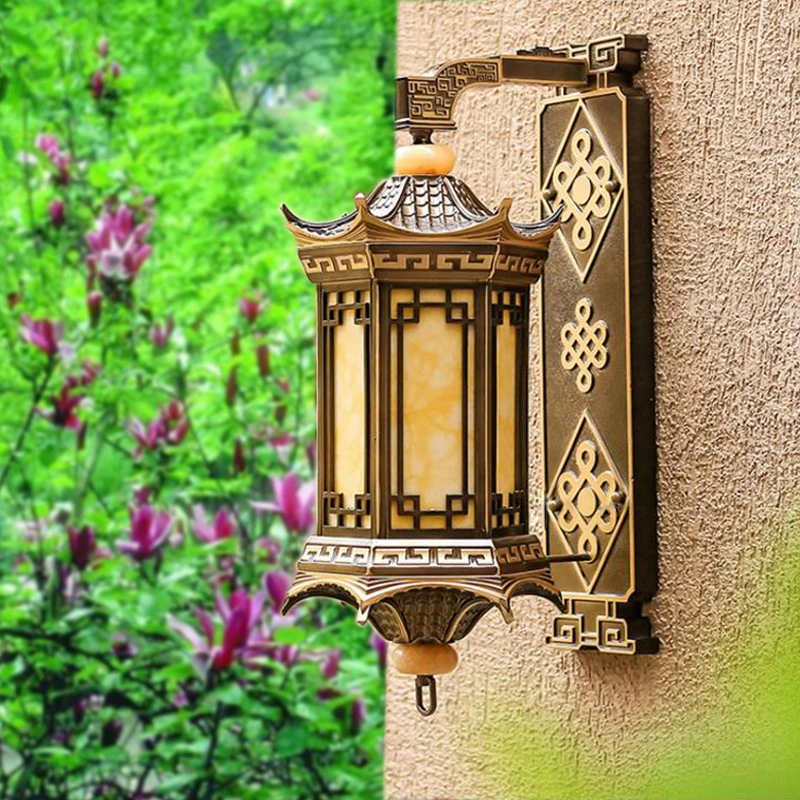 

European outdoor sales office Hotel villa gate aisle Chinese courtyard