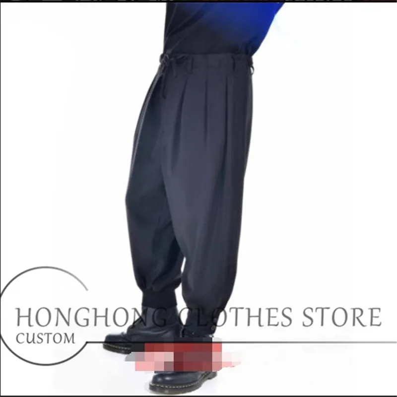 Pantaloni casual di nuova moda per uomo mostrano pantaloni larghi stile individuale sottile per uomo di grandi dimensioni 27-44!