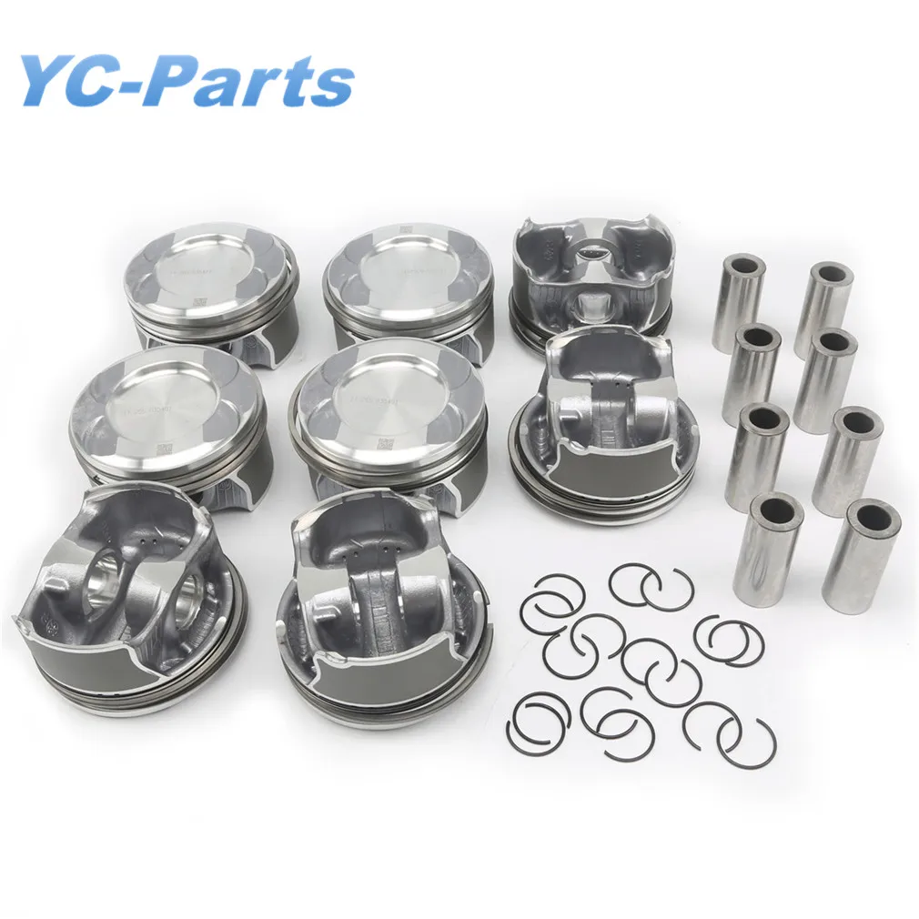 2780301517 Engine Pistons & Rings Set For Mercedes-Benz CLS550 E500 CL500 S550 SL550 GLS550 GLE500 M278 4.6L 4.7L