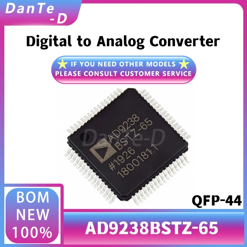 AD9238BSTZ-65 New original AD9238-40-20 LQFP-64 BST ADC