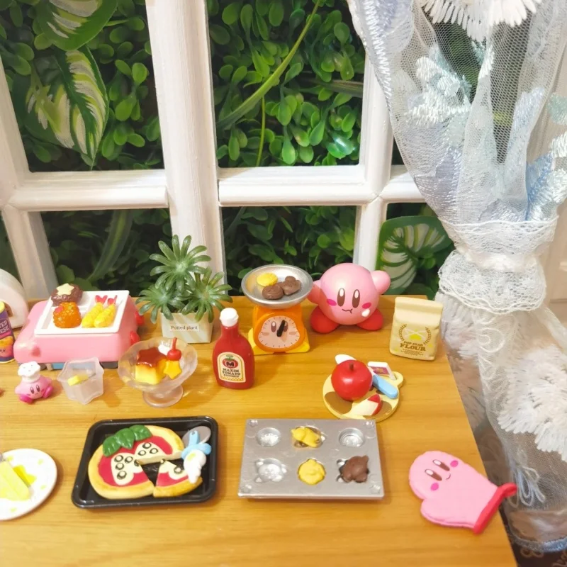 Originale genuino Re-Ment Kirby Star'S Cucina Cibo in miniatura Caramelle in miniatura Giocattoli Scena Cieca Scatola Uova Regali personalizzati
