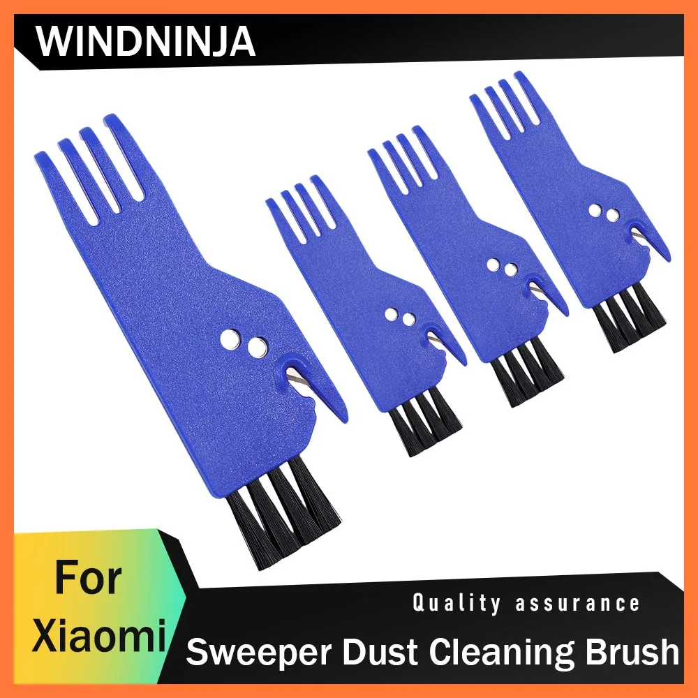 Щетка для чистки подметальной машины для робота-пылесоса Xiaomi/Shark/Dreame, щетка для чистки пыли, инструмент для чистки, аксессуары для подметального робота