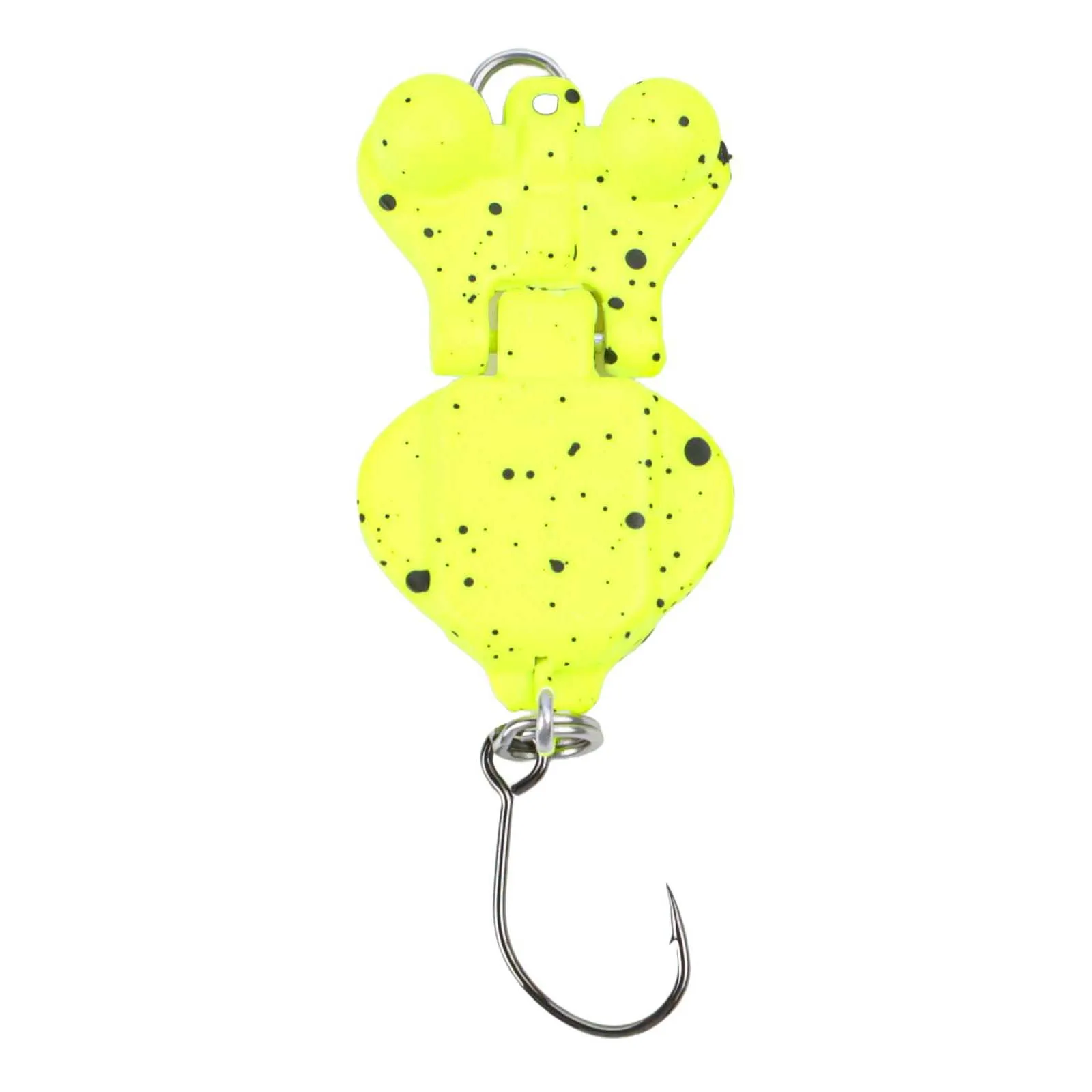 Metal Bait Fishing Accessories Fishing Trip Built-in Beads Lightweight Design Long-term Use 2 Section Fishing Bait