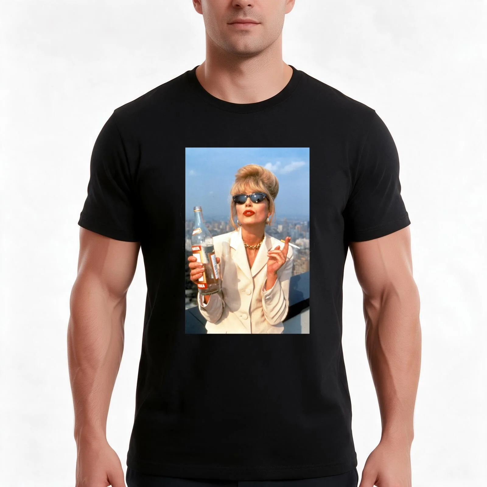 Copy of Absolutely Fabulous Darling T-Shirt, Summer Casual Cotton Tee, Oversized Streetwear Tops, Vintage Graphic Print