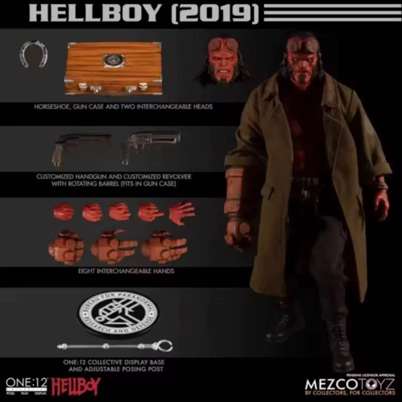 

Фигурка Mezco Hellboy Regular Version 2019