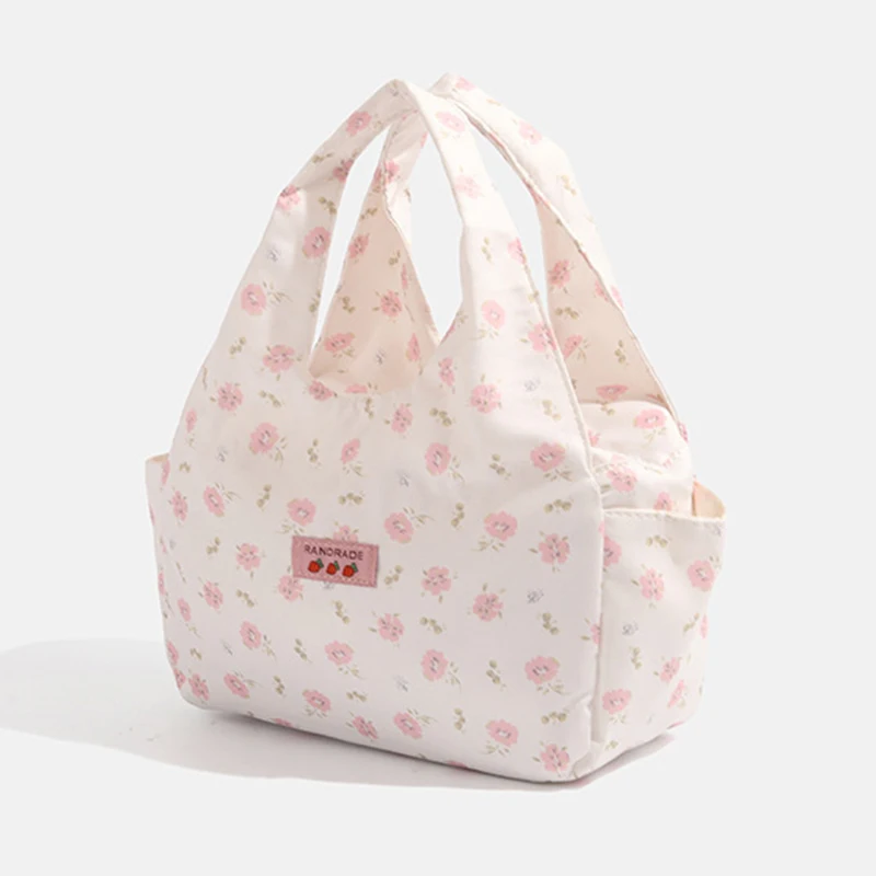 New High-Capacity Girl Printed Handbag With Casual And Versatile Tote