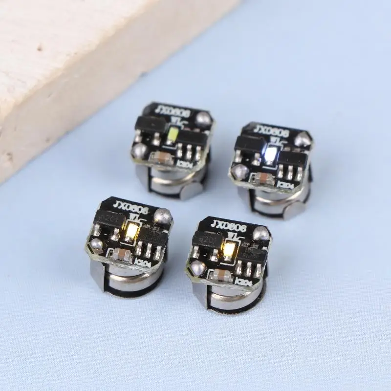 2Pcs LED Light Microwave Magnetic Control Switch Lighting Chip Animation Hand To Do Plus Light Model Toy Wireless Lamp