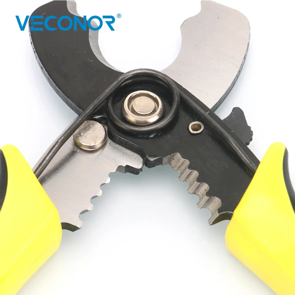 Multifunctional Cable Wire Stripper Stripping Cutter Knife Crimper AWG & Metric Scale