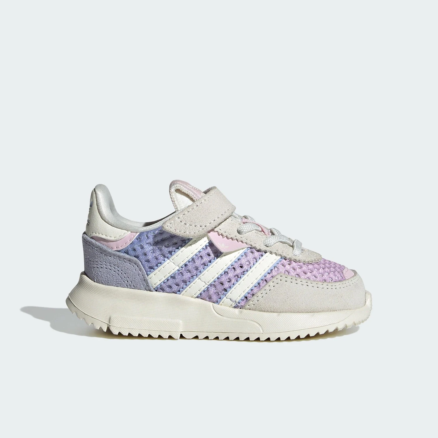 

Adidas Authentic Three-Leaf Clover Baby Kids' Velcro Mesh Casual Sport Shoes JR7996