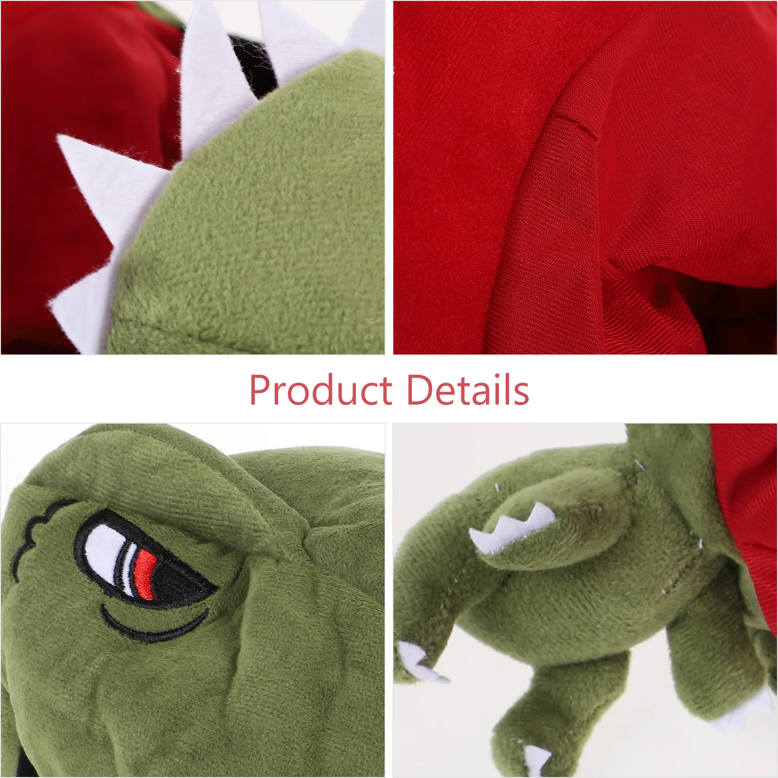 Dinosaur Hat Headgear Novelty Shaped Headwear Festival Decorate Lightweight Headdress Lovely Animal Plush Party Supplies