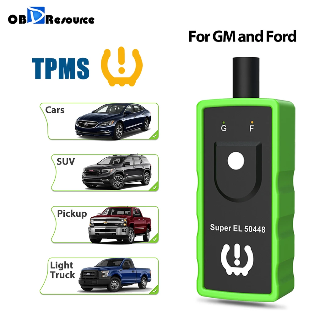 Universal Car TPMS Reset Tool S508 2-in-1 Tire Pressure Monitoring Sensor System Relearning Tool for Ford Opel Buick Chevrolet