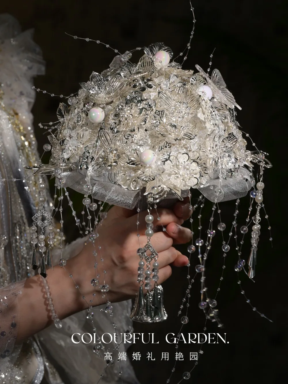 

Сертификат свадебного букета невесты «Меч Weiyang» ручной работы DIY материал сумка букет водопад букет