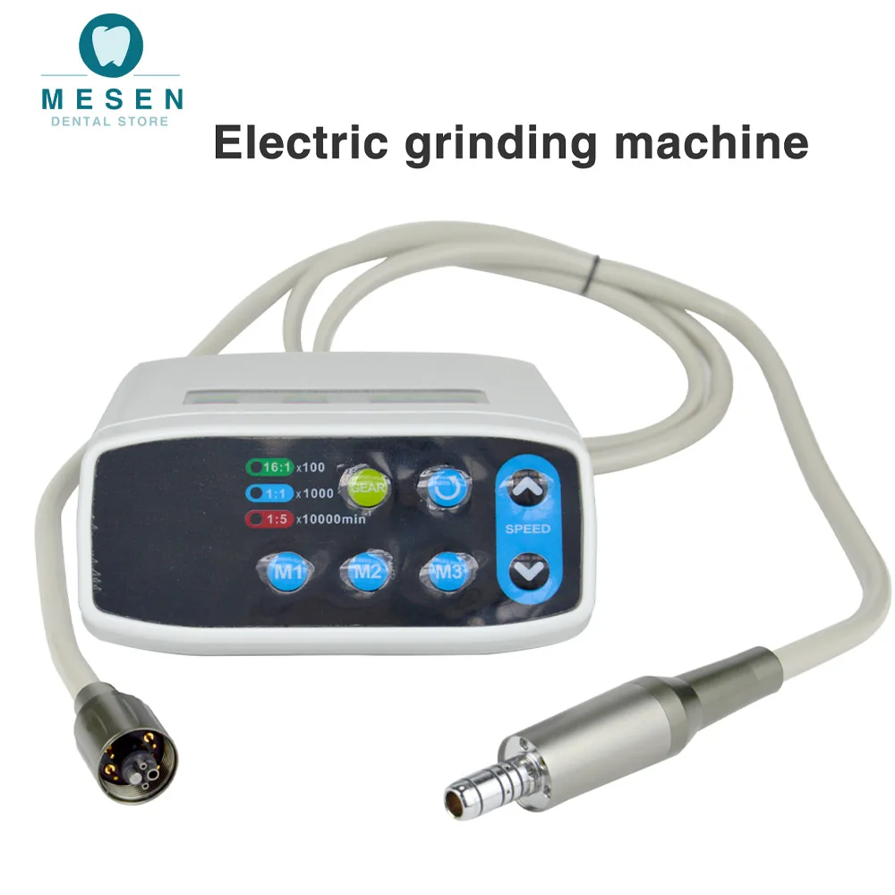 Dental Brushless Led Micromotor Electric Machine can work With 1:5 1:1 16:1 Contra Angle Handpiece Clinical Equipment