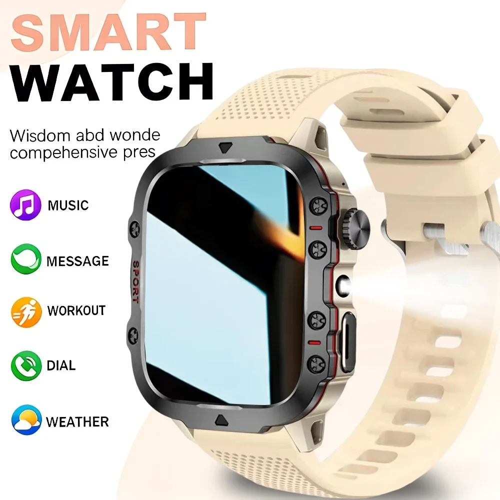 New Smartwatch, Fitness Tracker, Call Reminder/Messages/Alarm/Weather, Multi-Sport Modes, Ideal Gift for Lovers, Men'S/Women'S