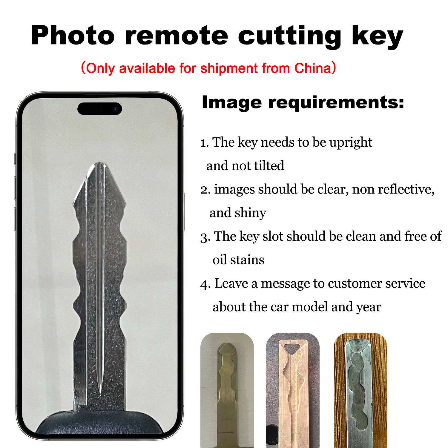 REMOTE KEY FOB BLADE CUTTING SERVICE for VARIOUS YEAR and MODEL VEHICLES