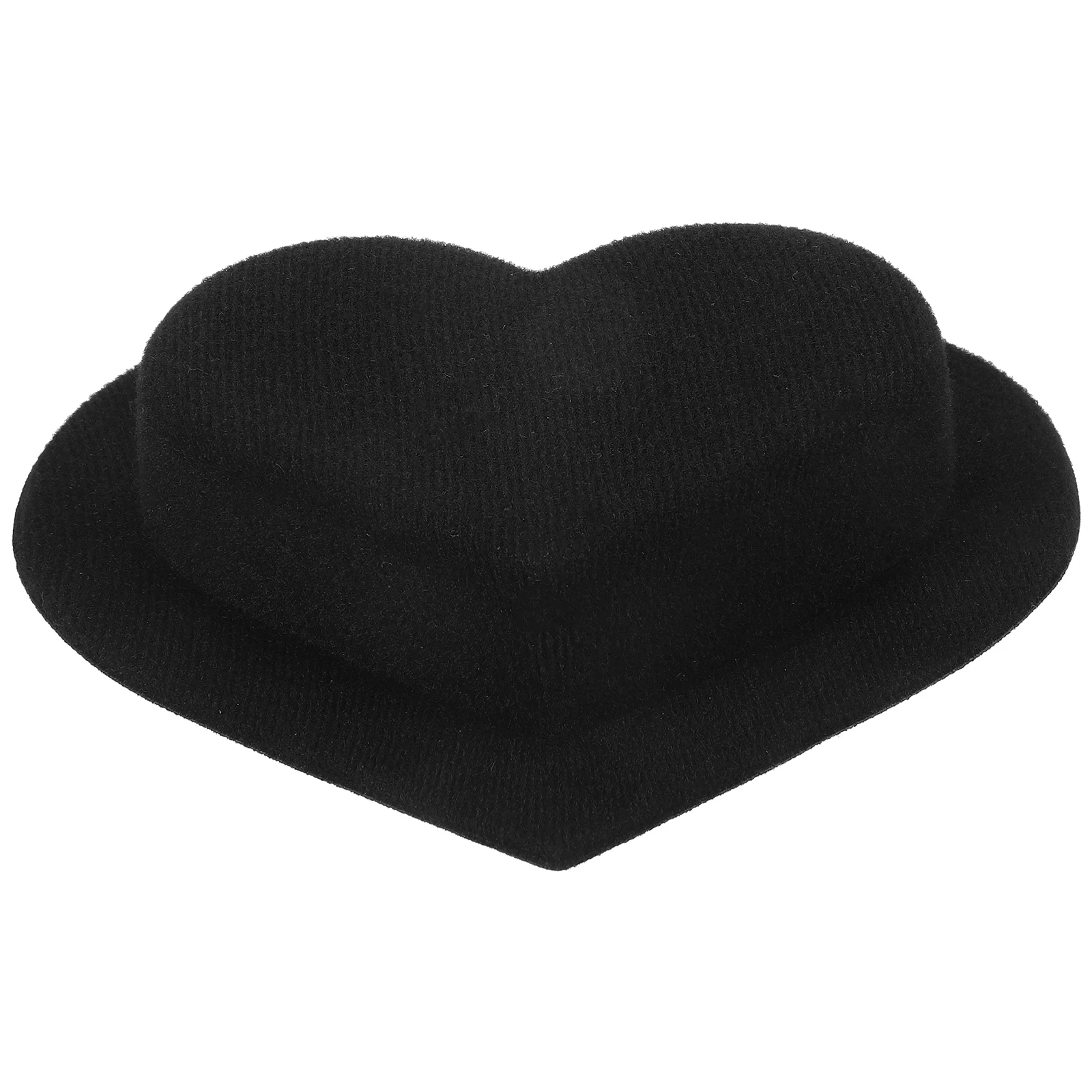 

Hat Embryo Miniature Hats Tiny Replaceable Fabric DIY Accessory Black Color Accessories EVA Material Craft