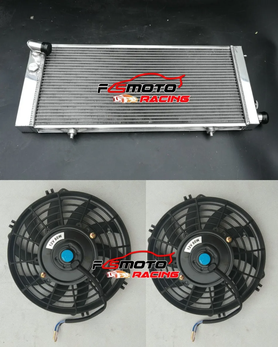 

Aluminum Radiator + Fan For Peugeot 205 GTI 1.6L 1984-1994 / 1.9L & 1.8 Diesel 1986 1987 1988 1989 1990 1991 1992 1993 Manual