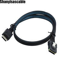 0.5M Internal Mini SAS HD SFF-8087 to Oculink SAS HD SFF-8611 4I cable