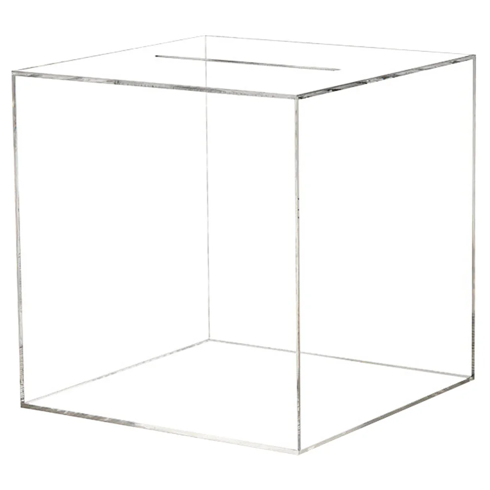 Container Transparent Piggy Bank Baby Home Decor Tins Acrylic Daily Use Saving Desktop