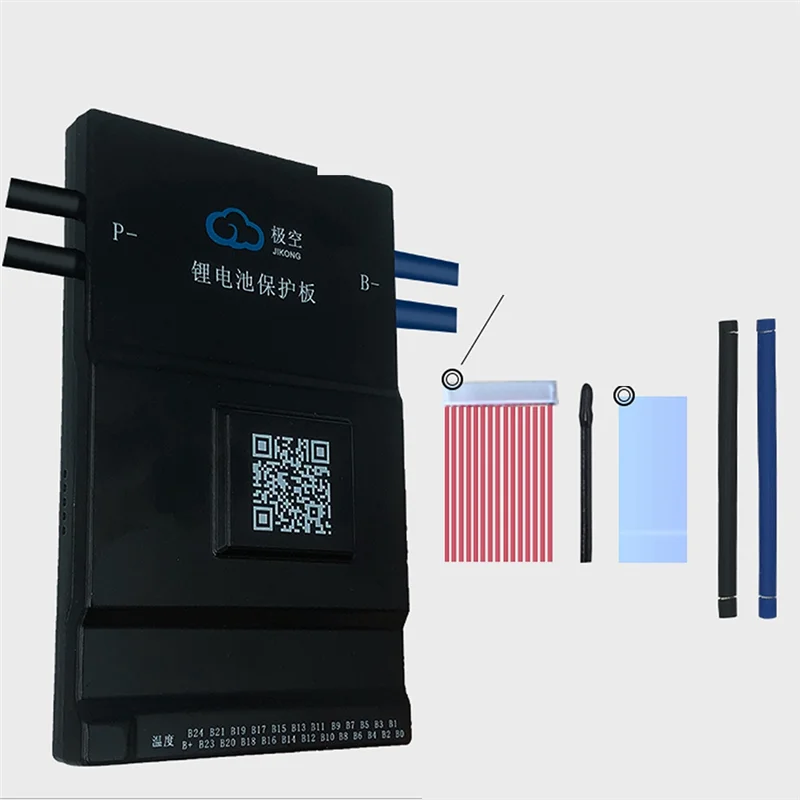 

JK B2A24S20P SMART BMS 2A BALANCE CURRENT BMS 200A BT 36V 48V 60V Li- LTO 18650 Battery Lifepo4 Battery Storage