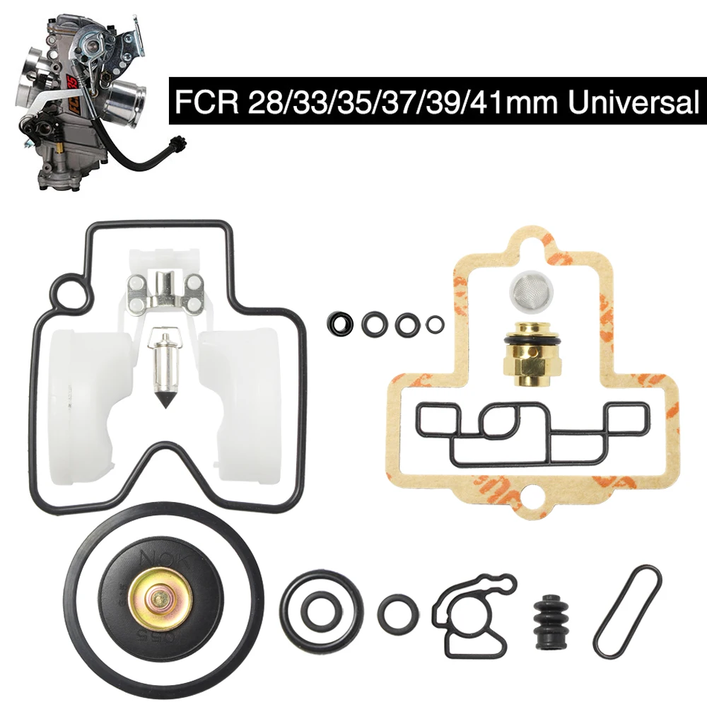 

Carburetor Carb Repair Kit For Keihin FCR Slant Body 28 32 33 35 37 39 41 carbs for FCR Carb Motorcycles Accessories