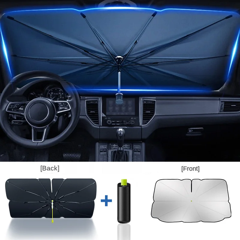 

Car Sunshade Umbrella Car Sun Shade Protector Parasol Summer Sun Interior Windshield Protection Accessories For Auto Shading