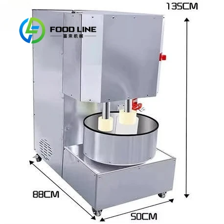 

Automatic 100Kg/H Mochi Punching Machine Stainless Steel 220V-New Condition Easy-to-Operate Rice Cake & Nian Gao Making Machine