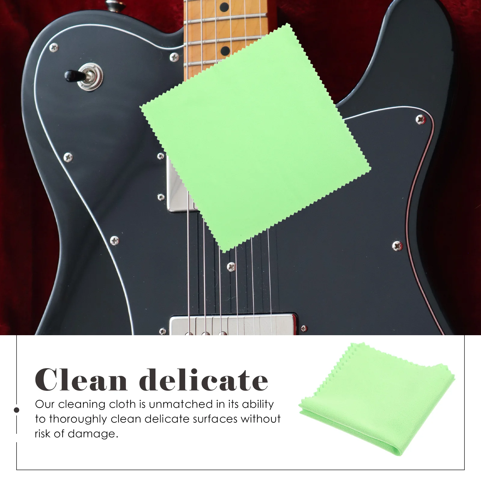 

10 Pcs Musical Instrument Cleaning Cloth Dust Violin for Polishing Instruments Clarinet