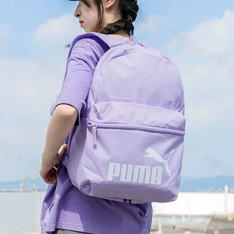 Sac à bandoulière double pour hommes et femmes, nouveau style d'été, sac d'école, sac décontracté pour femmes, sac à dos de sport, site officiel PUMA, 075487-56