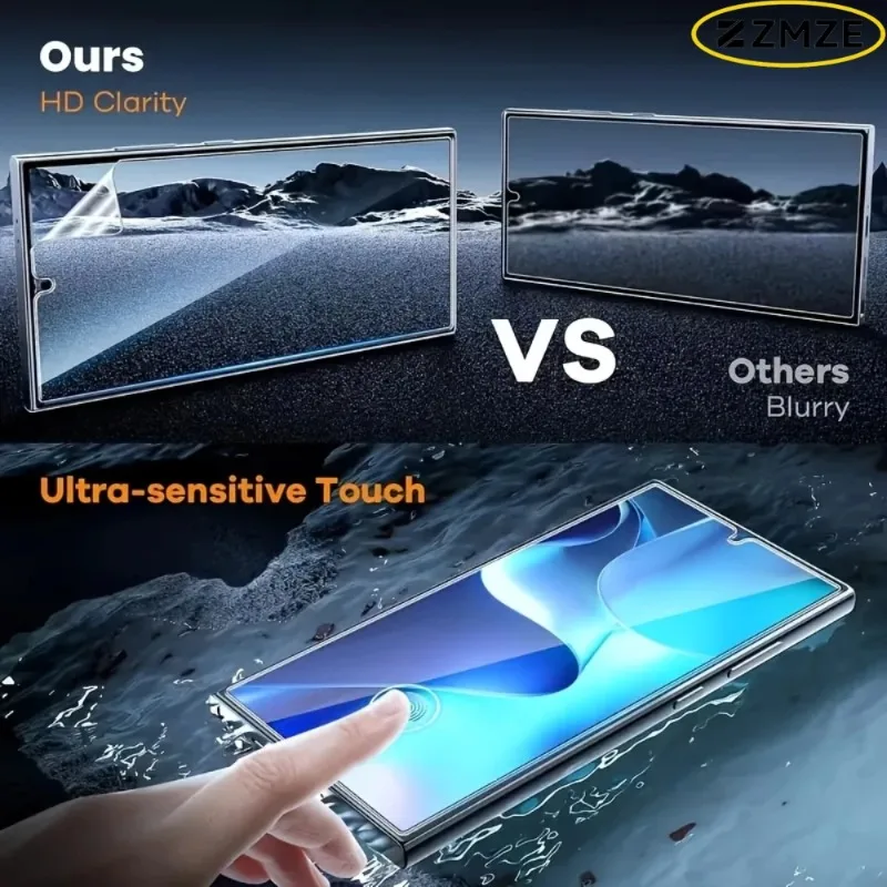 4 Stück Hydrogel-Folie für Samsung Galaxy S26 S25 S24 S23 S22 S21 S20 Ultra Plus Displayschutzfolie für Samsung S23 S20 S21 FE HD-Film – Detail 7