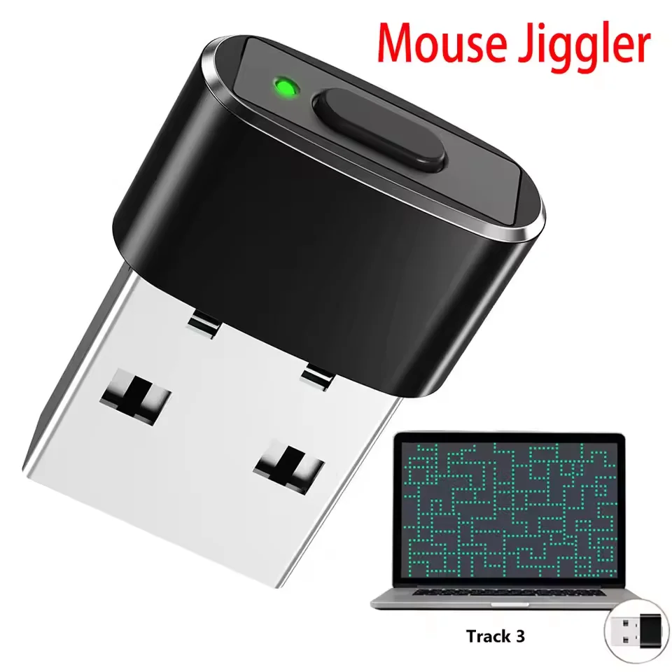 

Мини-мышь Jiggler USB-порт шейкер Wiggler автоматический симулятор движения мыши незаметный перемещение мыши для удержания компьютера в режиме реального времени
