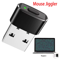Mini Mouse Jiggler USB Port Shaker Wiggler Automatic Mouse Movement Simulator Undetectable Mouse Mover For Keeps Computer Awake