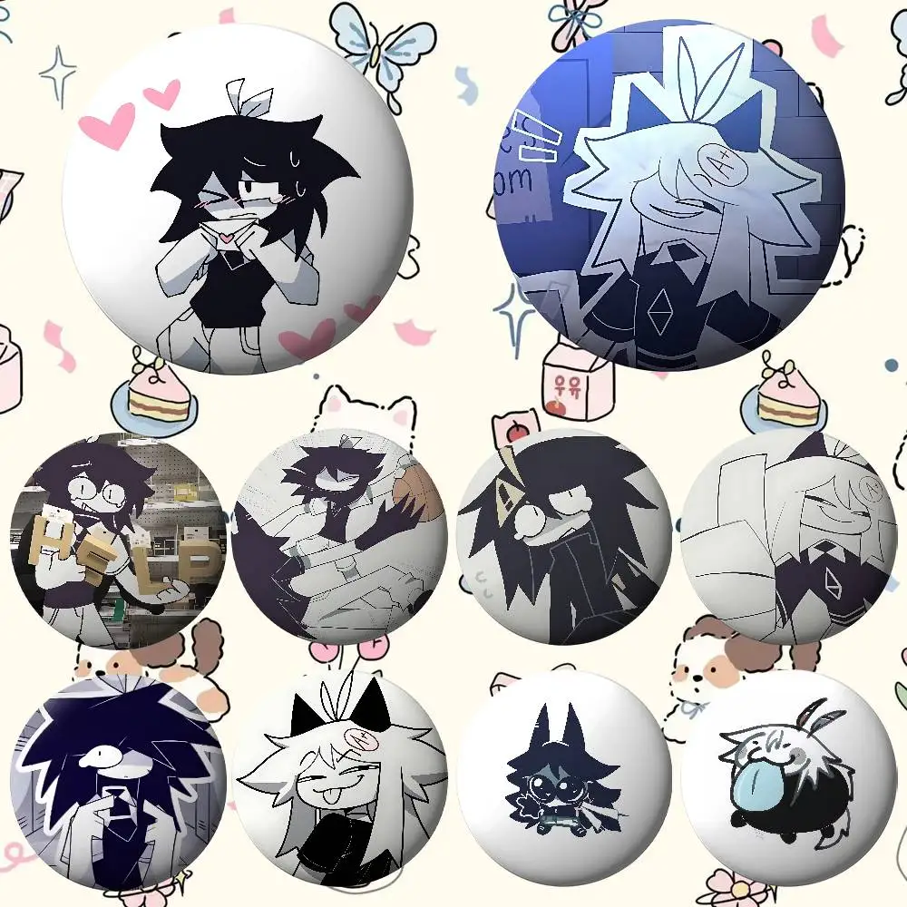 FPE Grundlegende Papier Bildung Für Kleidung Anime Emaille Pin Nette Dinge Cartoon Cosplay Abzeichen Auf Rucksack Brosche Kunst Geschenke