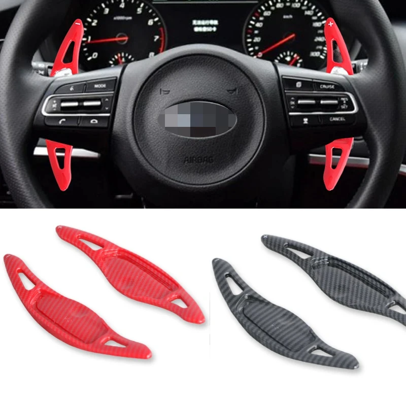 

Car Steering Wheel Shift Paddle Shifter Extended For KIA Stinger Hatchback Van CK K8 GT S GTS GT2 GT+ GTLine 2018-2023