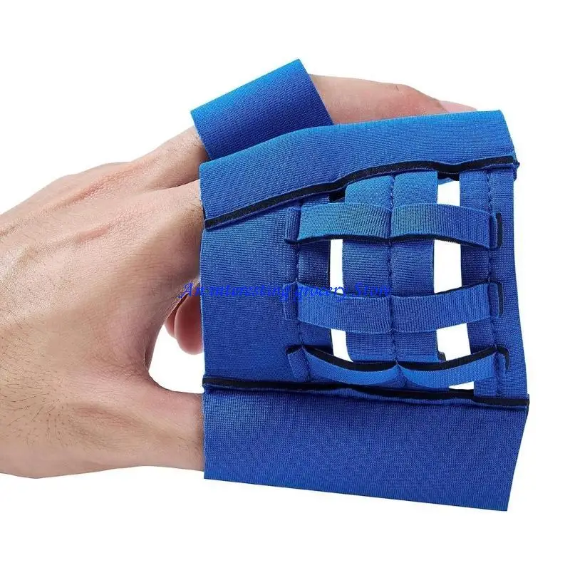 652D Mini Training Baseball Softball Glove Two Finger Web Glove Catcher Golf-Sized