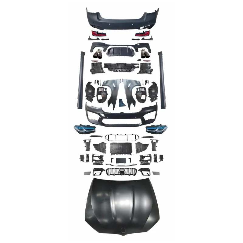 

Suitable for body kit BMW 5 Series G30/G38 Surrounded F90 Modified 1:1 Bumper Old Modified New