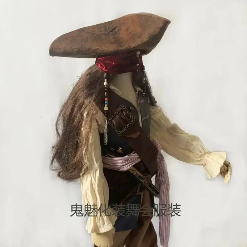 Sky02 Caribbean Pirate Grand Heritage Collection Deluxe costume Jack Sparrow luxury set for kid 1188Li #