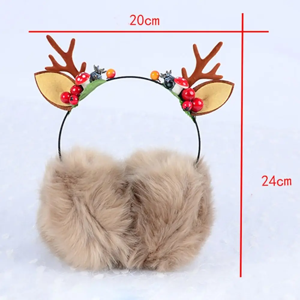 New Plush Earmuff Cold Protection Thick Ear Warmer Cartoon Ear Cover Winter Warm Earmuffs