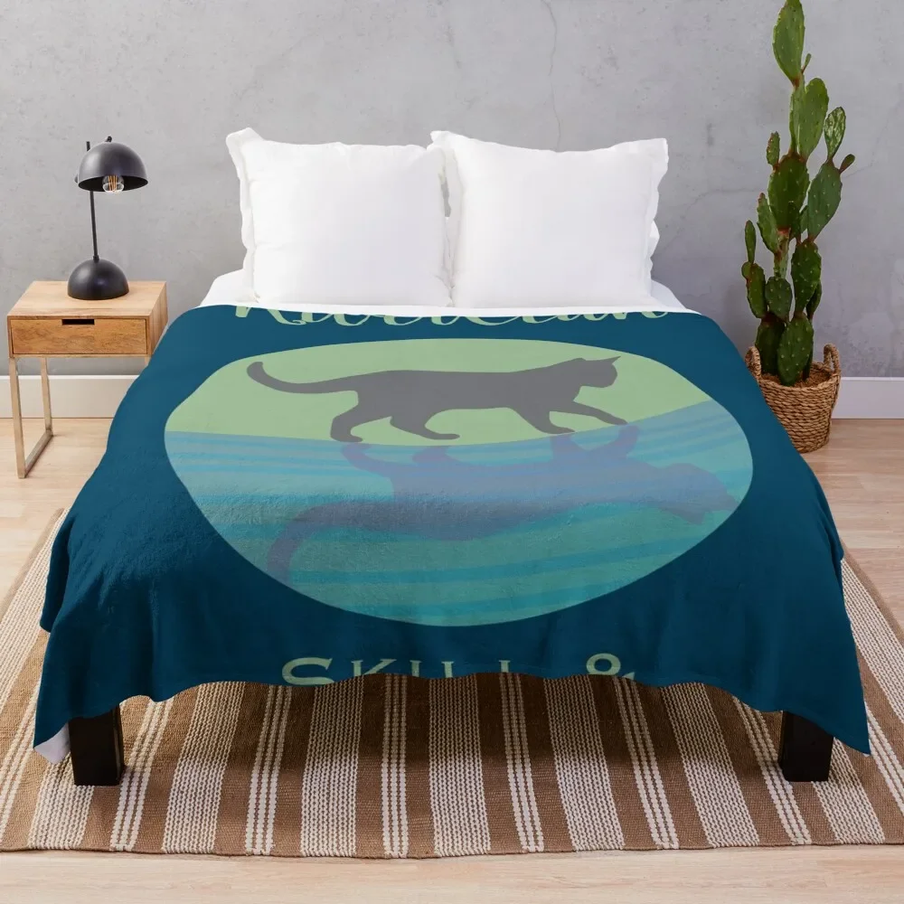 

RiverClan Pride Throw Blanket Flannel Fabric Bed covers Blankets