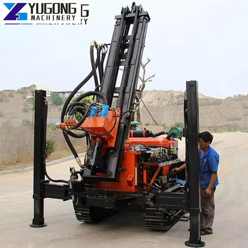 

120 Meter Energy Mining Easy To Operate Trailer Hydraulic Water Wells Drilling Machine Mining Machinery