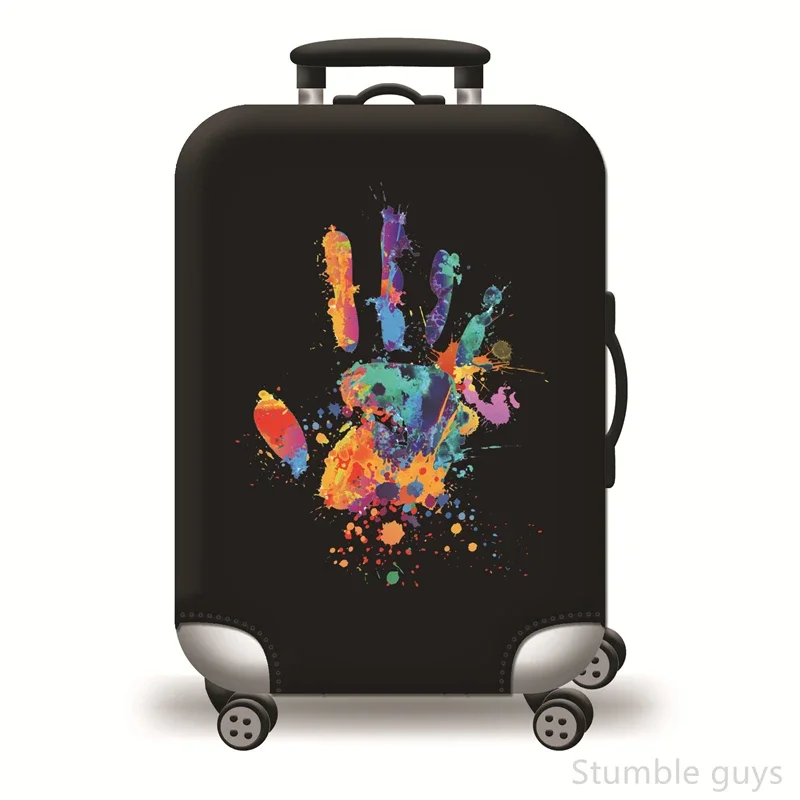 

Durable Elastic Anti-Scratch Luggage Cover Protective Dustproof Suitcase Sleeve Reliable Fits 18-32 Inch Rolling Luggage