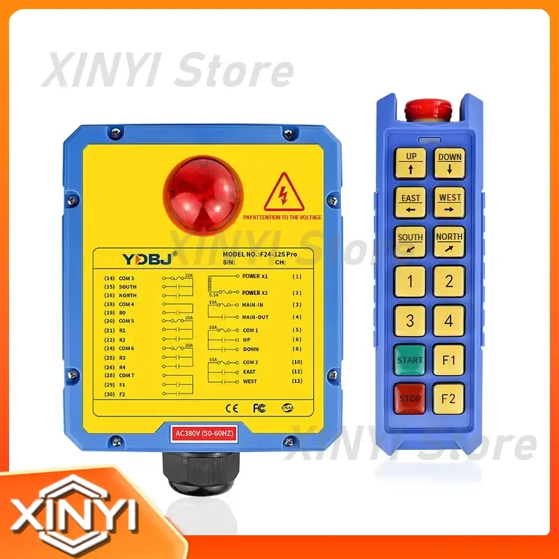 for F24-12D Pro Custom Professional Wireless Intelligent Remote Control 868MHz Industrial Elevator Access