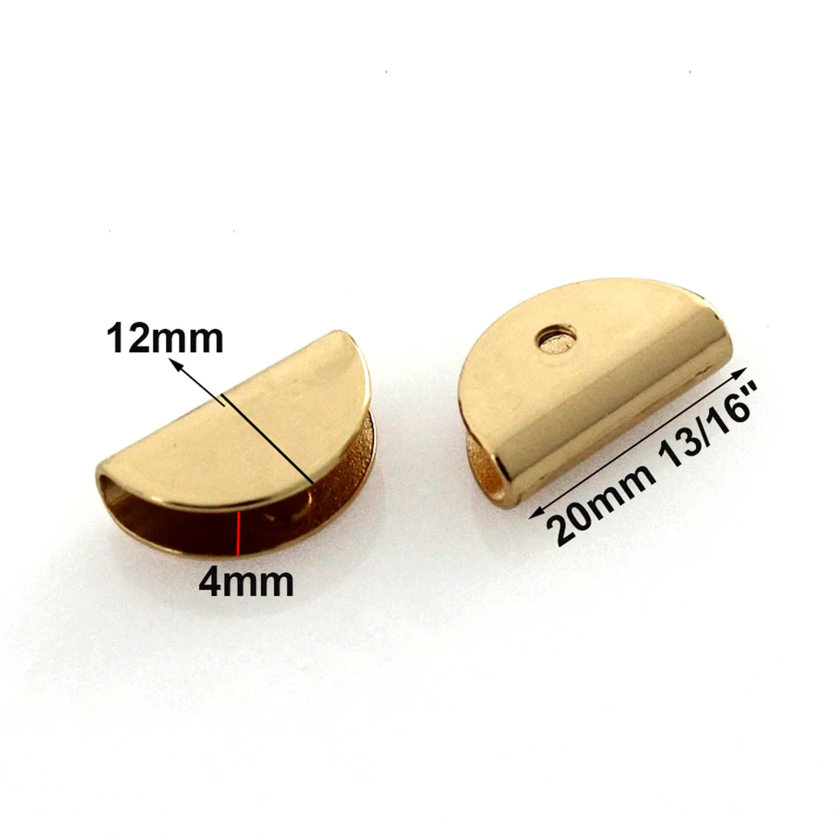 2pcs Metal Edging Buckle Fashion Bag Corner Screws Clip Edges Protector Clasp for DIY Leather Crafts Hardware Accessories