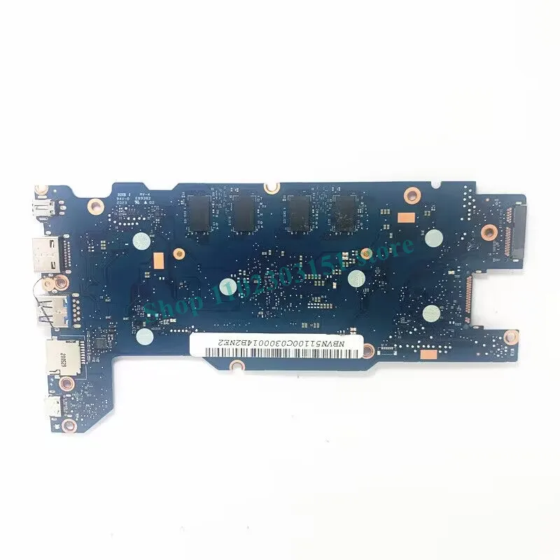 NB2372_MB_V4_PCB With SRFDC N5030 CPU Mainboard NBVN51100C For Acer TraveMate B311-11 Laptop Motherboard 100%Tested Working Well